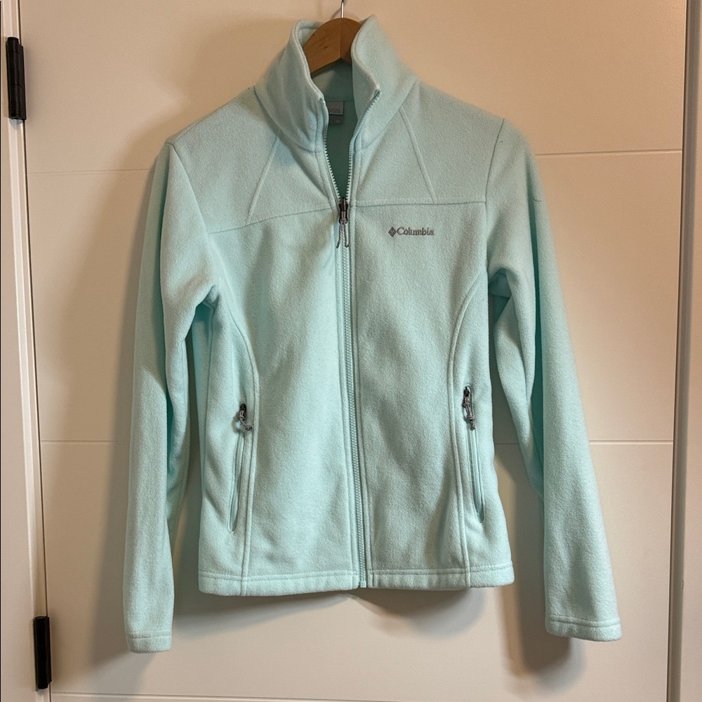 Columbia Women's Light Blue Fleece Jacket